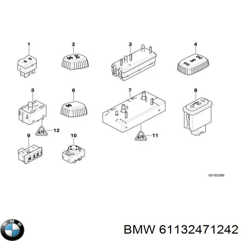  BMW 61132471242 precio, desde 23,05 EUR