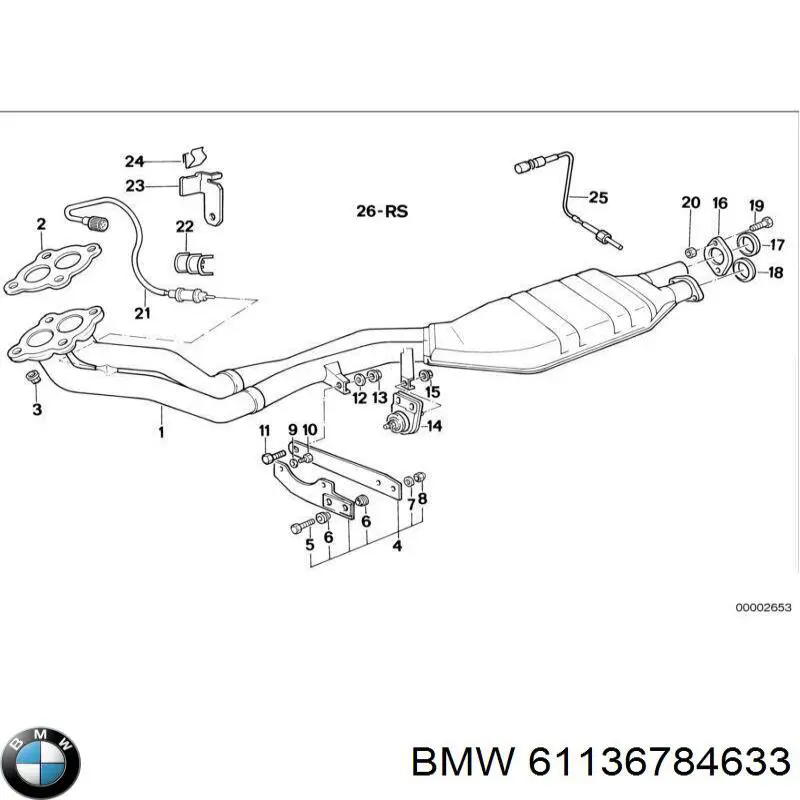  BMW 61136784633 precio, desde 6,14 EUR