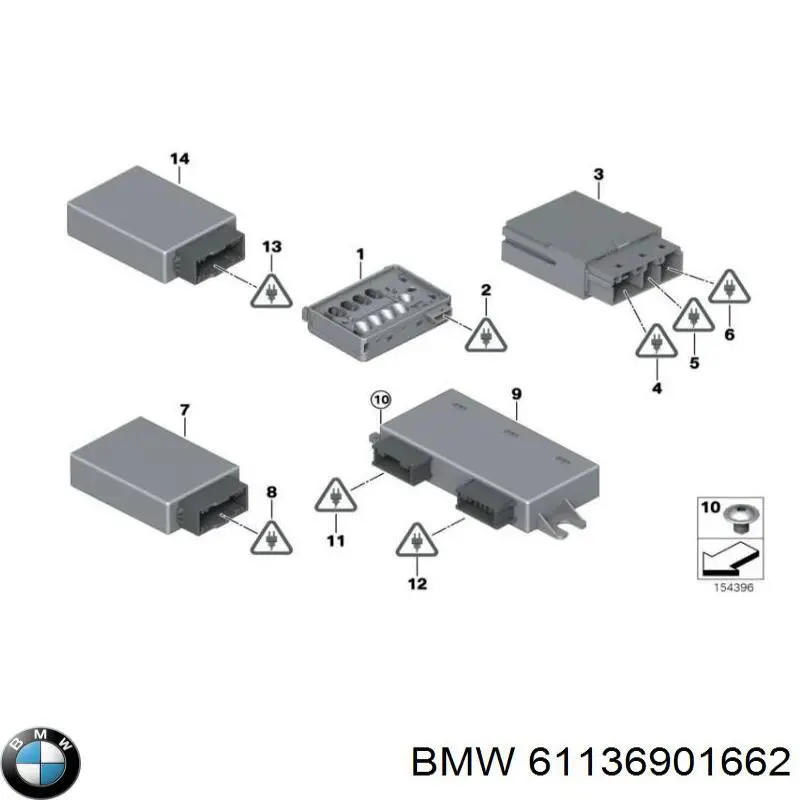 61136901662 BMW