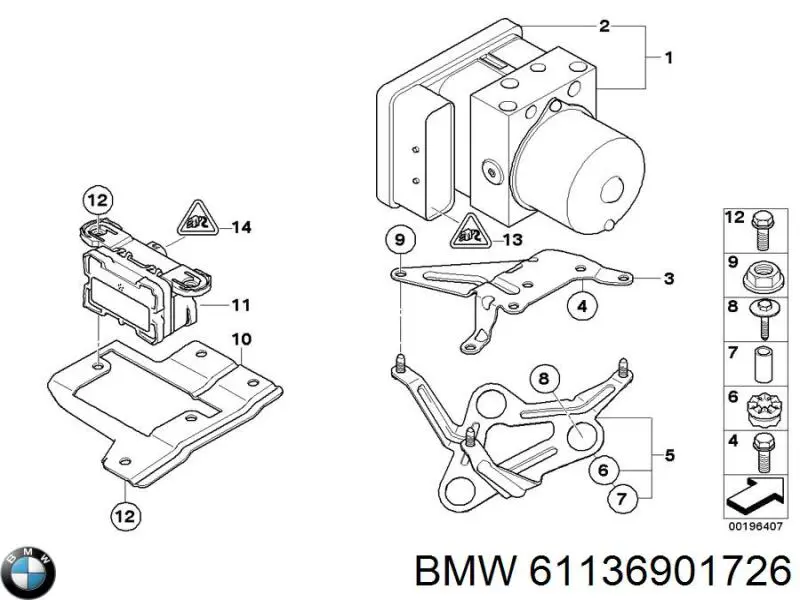 61136901726 BMW