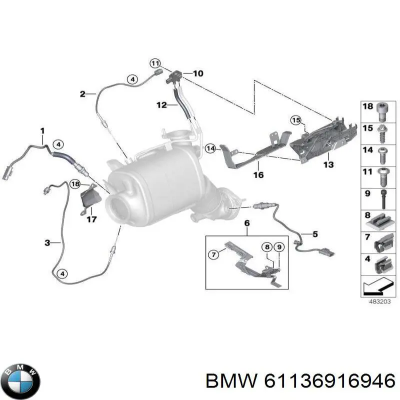 61136916946 BMW