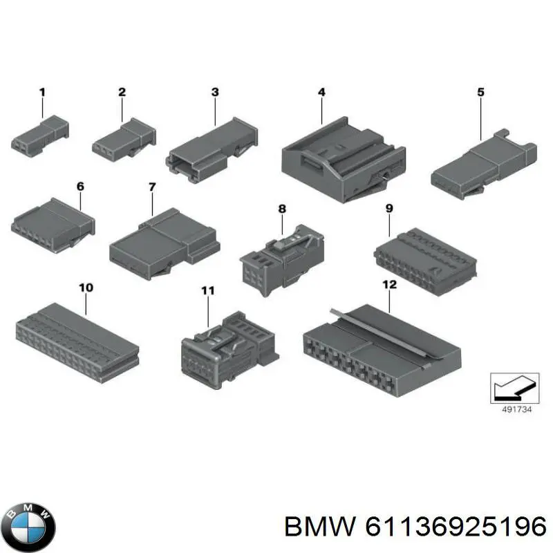 61136925196 BMW