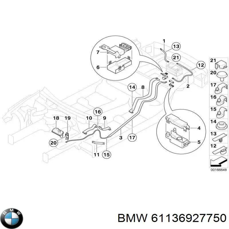 61136927750 BMW