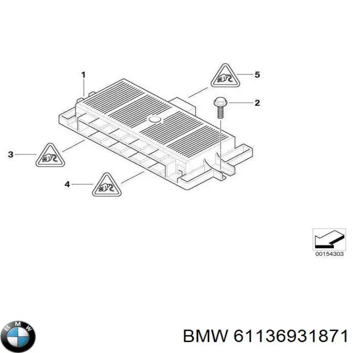  BMW 61136931871 precio, desde 22,87 EUR