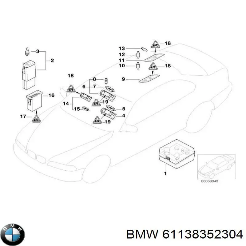  BMW 61138352304 precio, desde 25,79 EUR