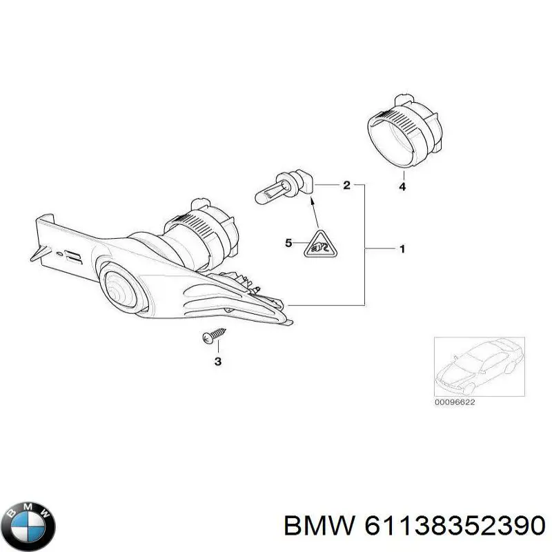  BMW 61138352390 precio, desde 25,44 EUR