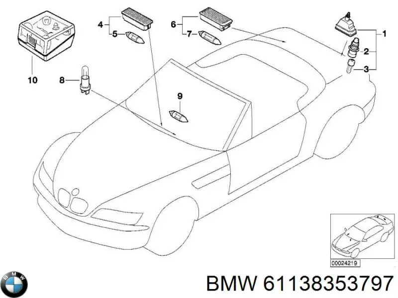 61138353797 BMW