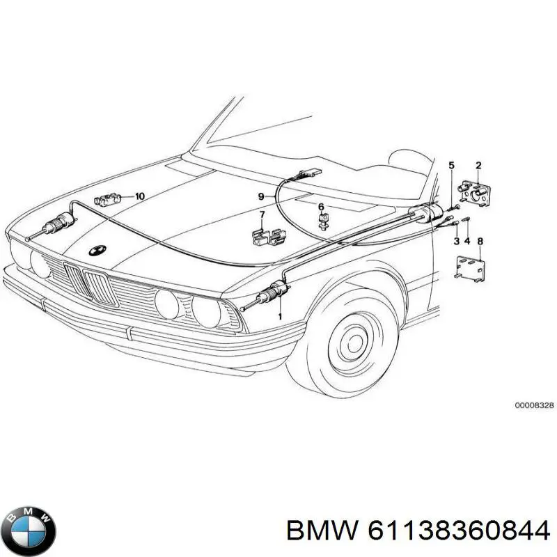 Bombilla de faro BMW 61138360844 precio, desde 18,74 EUR