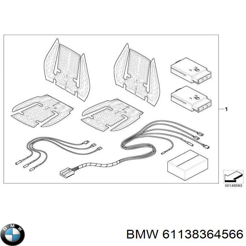 Comprar 61138364566 BMW 