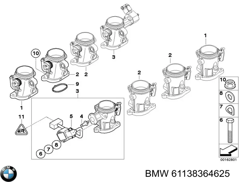 61138364625 BMW