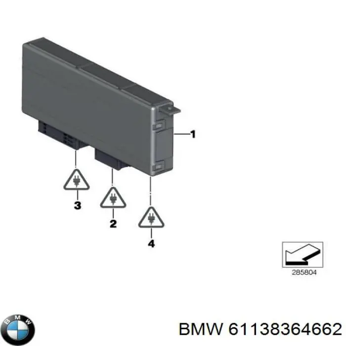 61138364662 BMW tapón roscado, colector de aceite