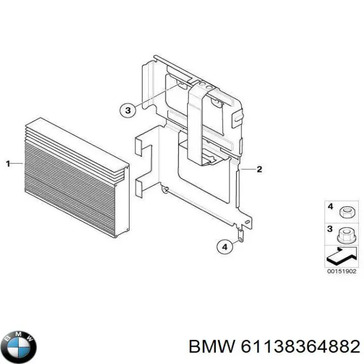 61138364882 BMW