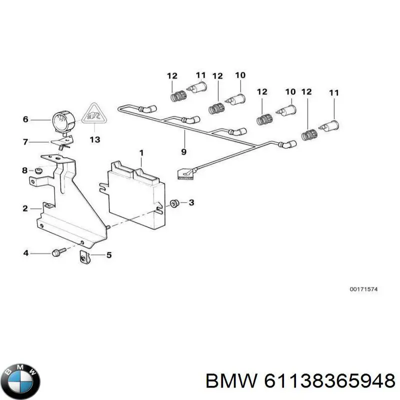 61138365948 BMW