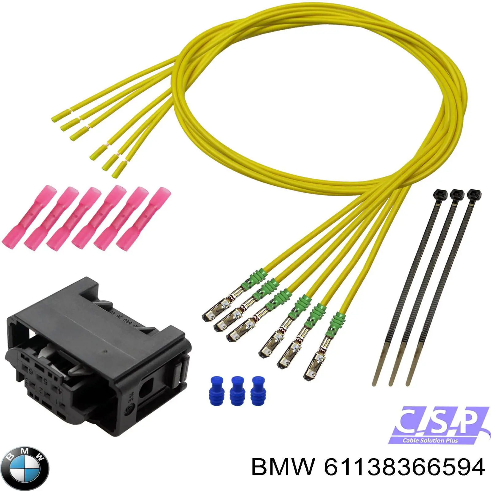 Conector del faro BMW 61138366594 precio, desde 19,90 EUR
