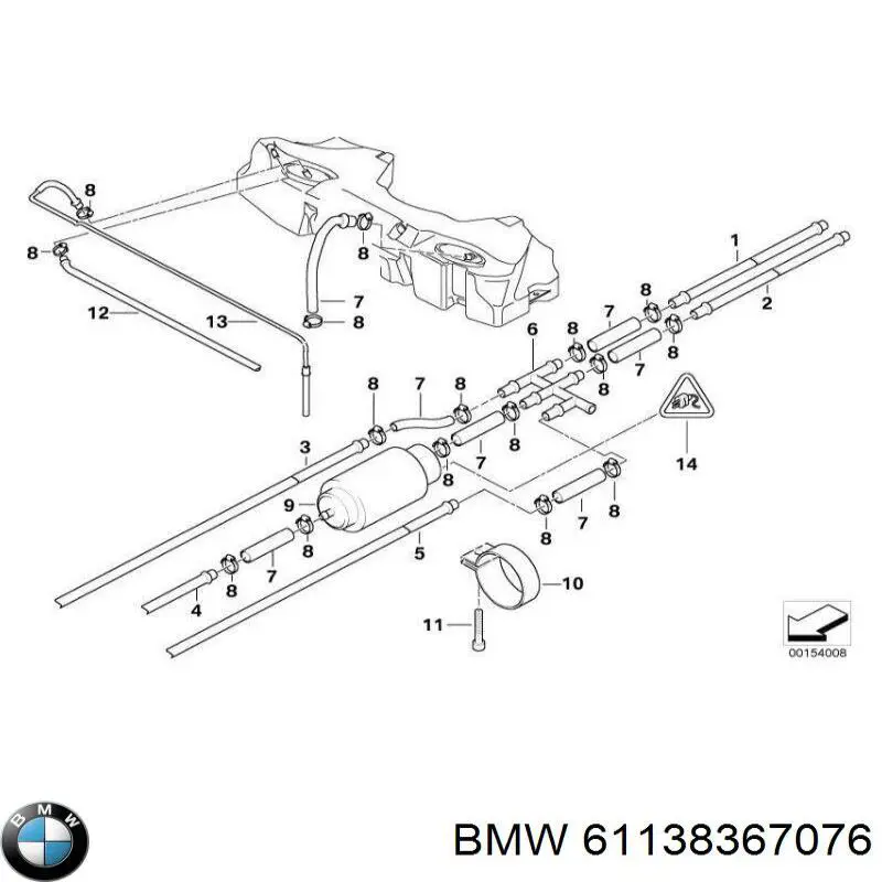  BMW 61138367076 precio, desde 17,48 EUR