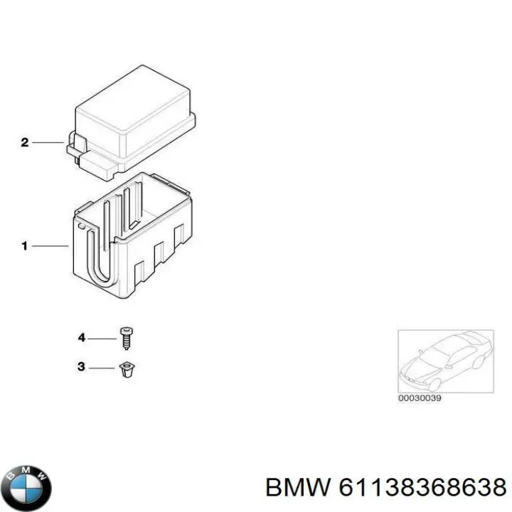  BMW 61138368638 precio, desde 60,26 EUR
