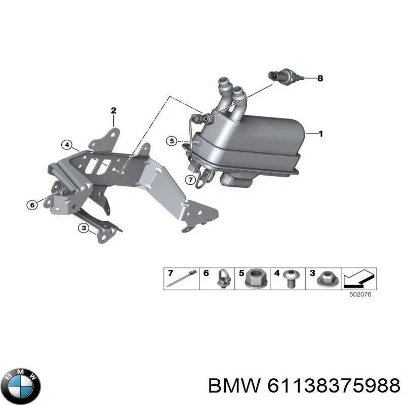  BMW 61138375988 precio, desde 1,48 EUR