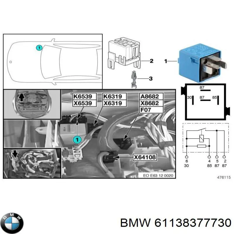 61138377730 BMW