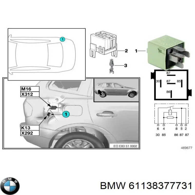 61138377731 BMW