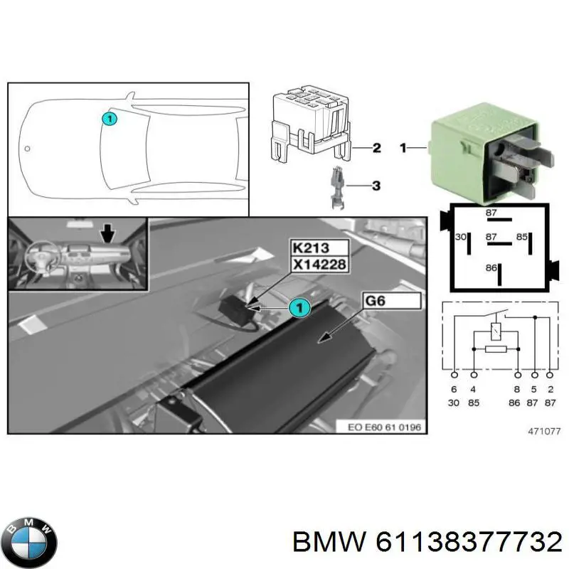 Comprar 61138377732 BMW 