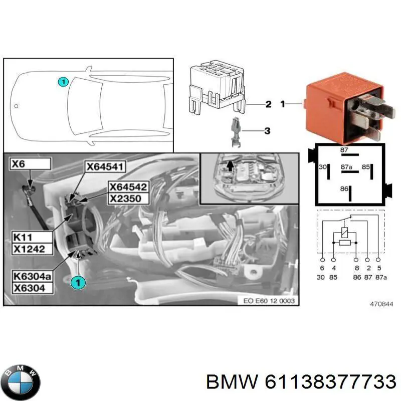  BMW 61138377734 precio, desde 3,45 EUR