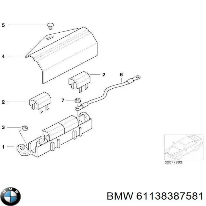 61138387581 BMW