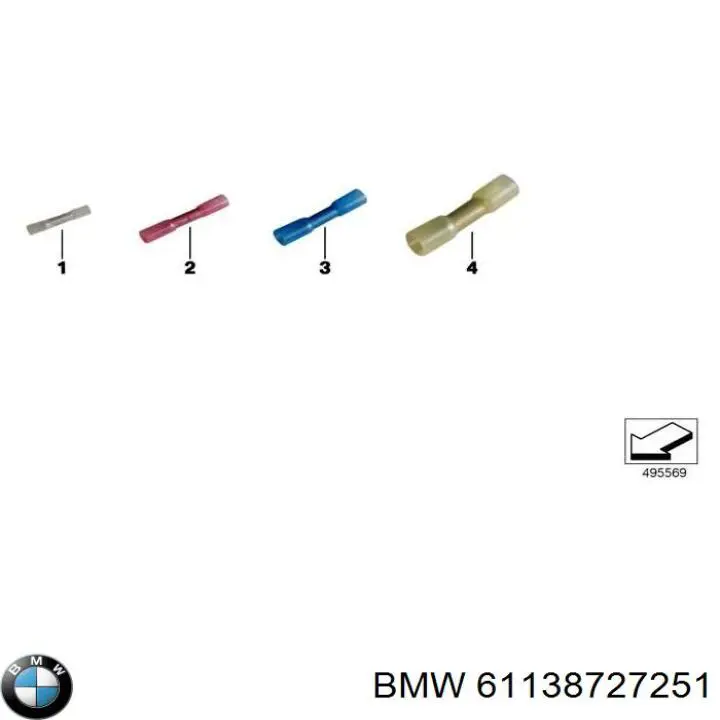  BMW 61138727251 precio, desde 2,92 EUR