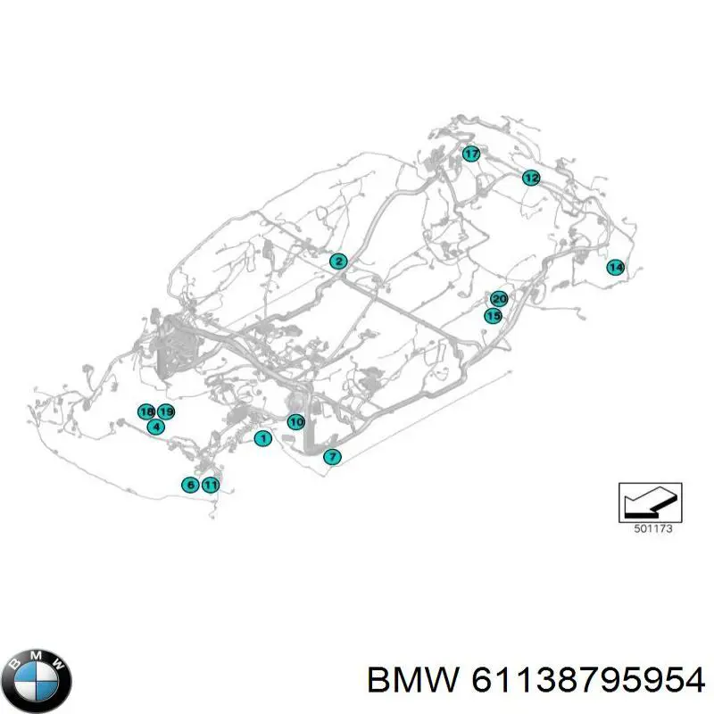 Comprar 61138795954 BMW Conector universal