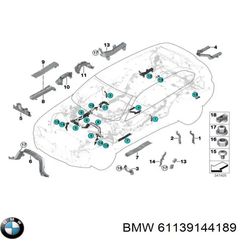 61139144189 BMW