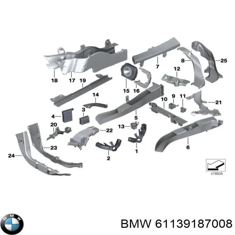 61139187008 BMW