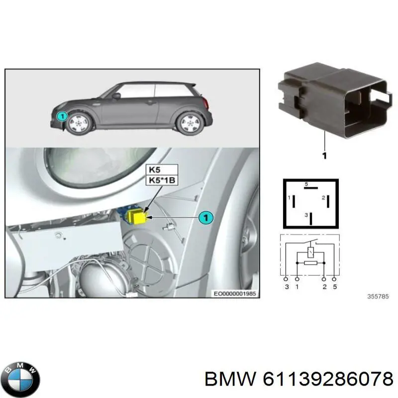 61139286078 BMW