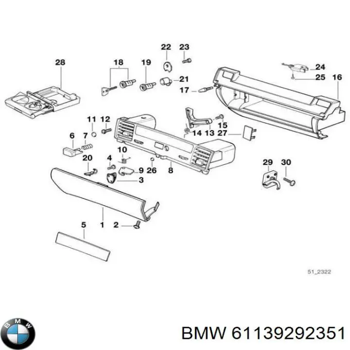 61139292351 BMW