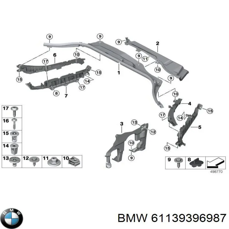 61139396987 BMW