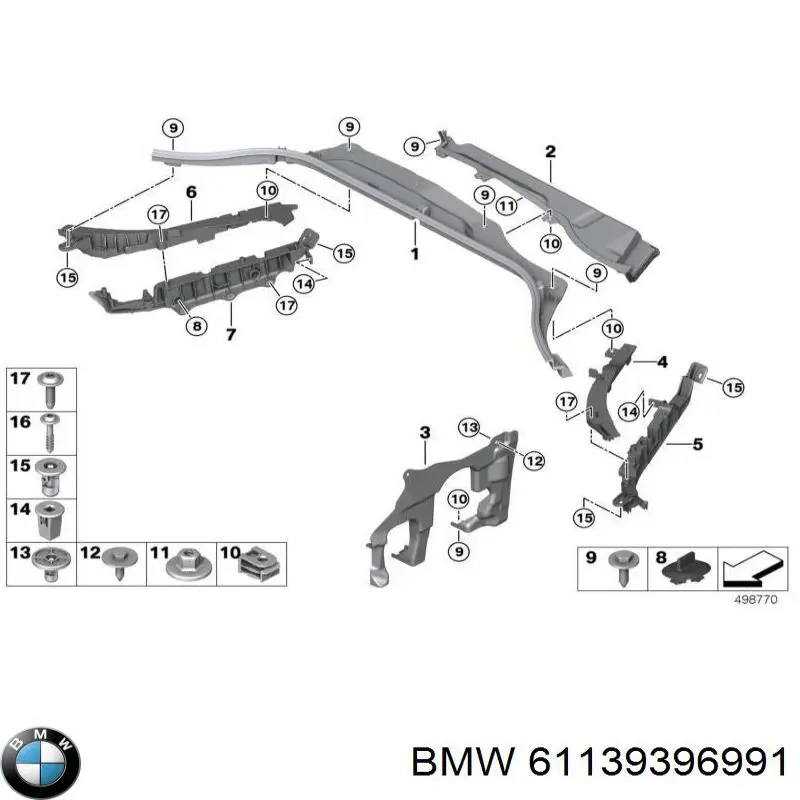 61139396991 BMW