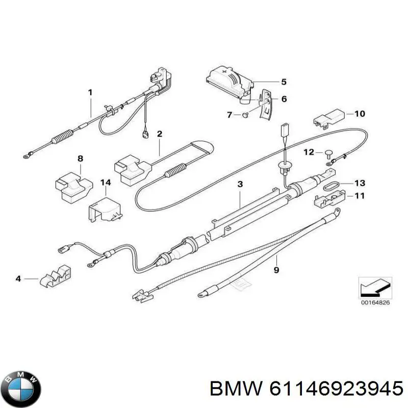 61146923945 BMW