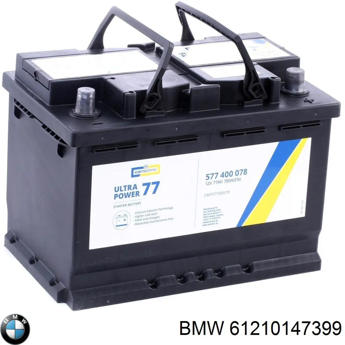 Batería de Arranque BMW (61210147399)