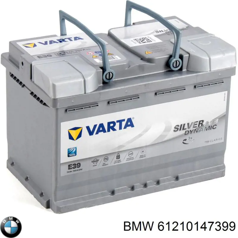 Comprar 61210147399 BMW Batería de coche