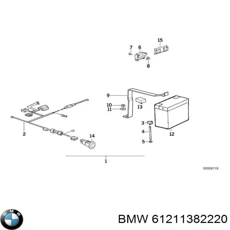 61219062491 BMW