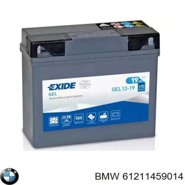 Batería de Arranque BMW (61211459014)