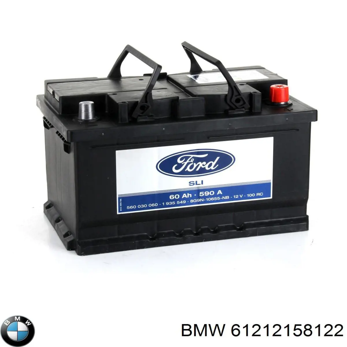 Batería de arranque BMW 61212158122 precio, desde 95,94 EUR