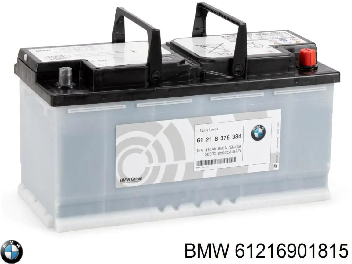 Batería de Arranque BMW (61216901815)