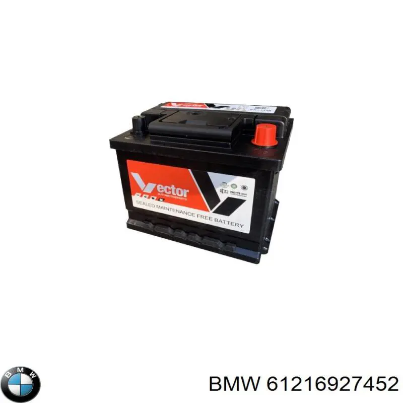 Comprar 61216927452 BMW Batería de coche