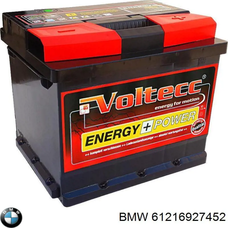 Batería 61216927452 BMW