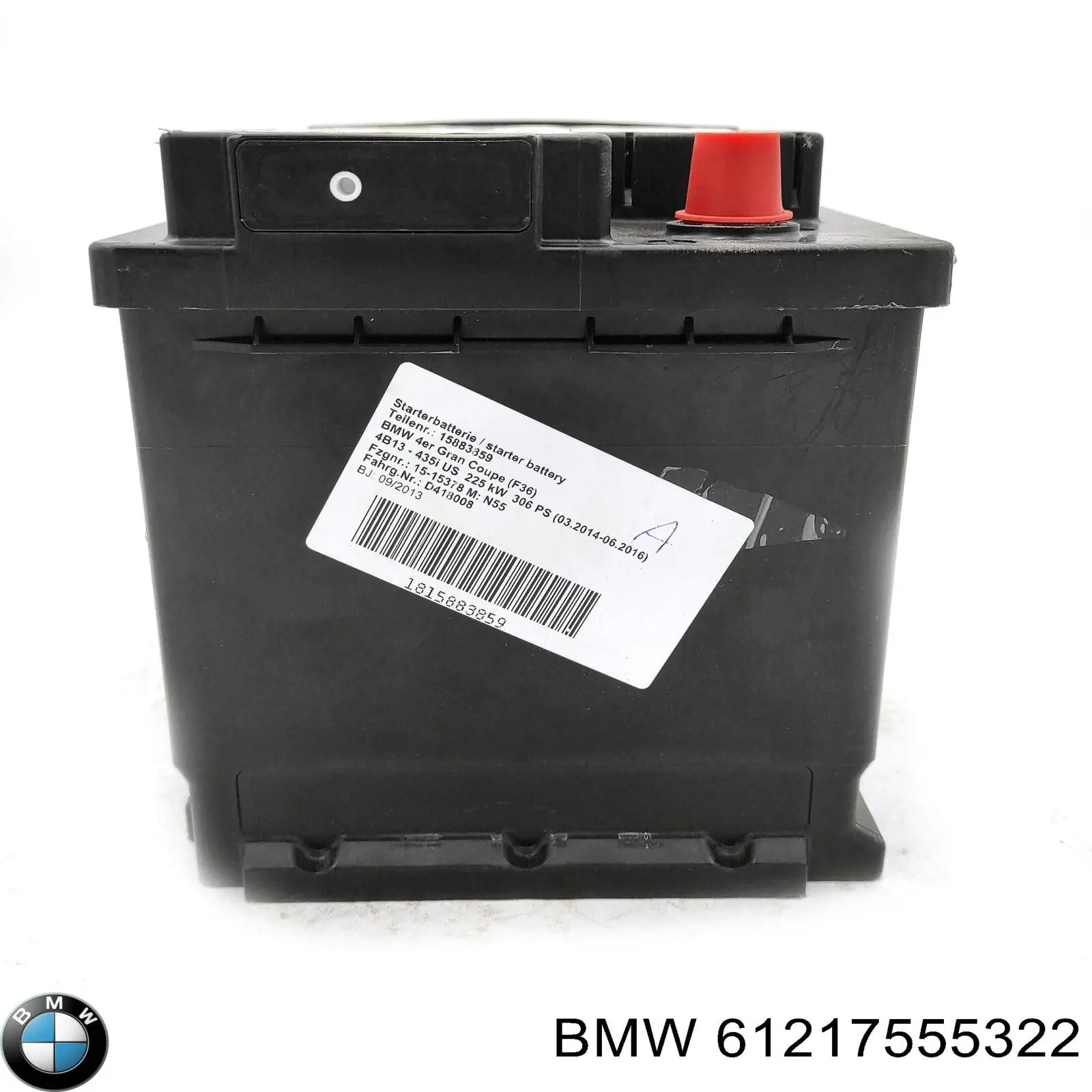 61217555322 BMW Batería Start-Stop
