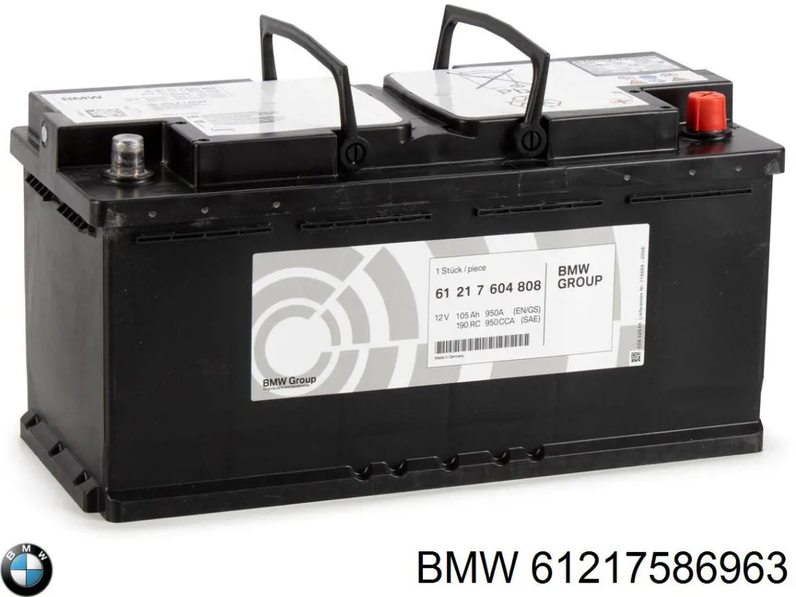 Batería de Arranque BMW (61217586963)