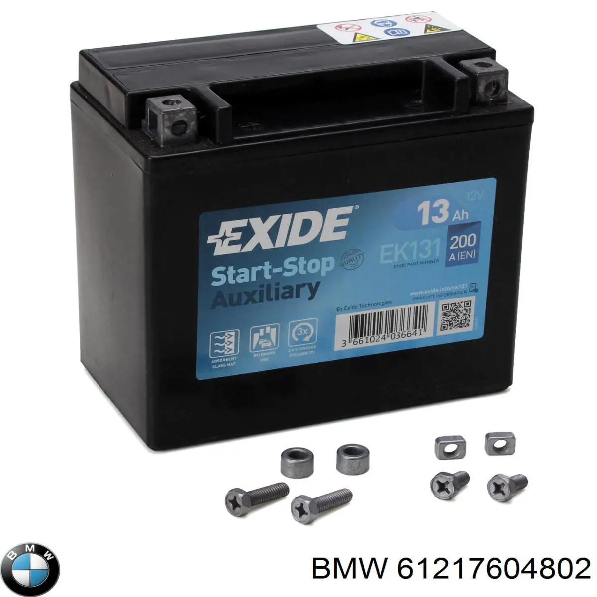 Batería 61217604802 BMW