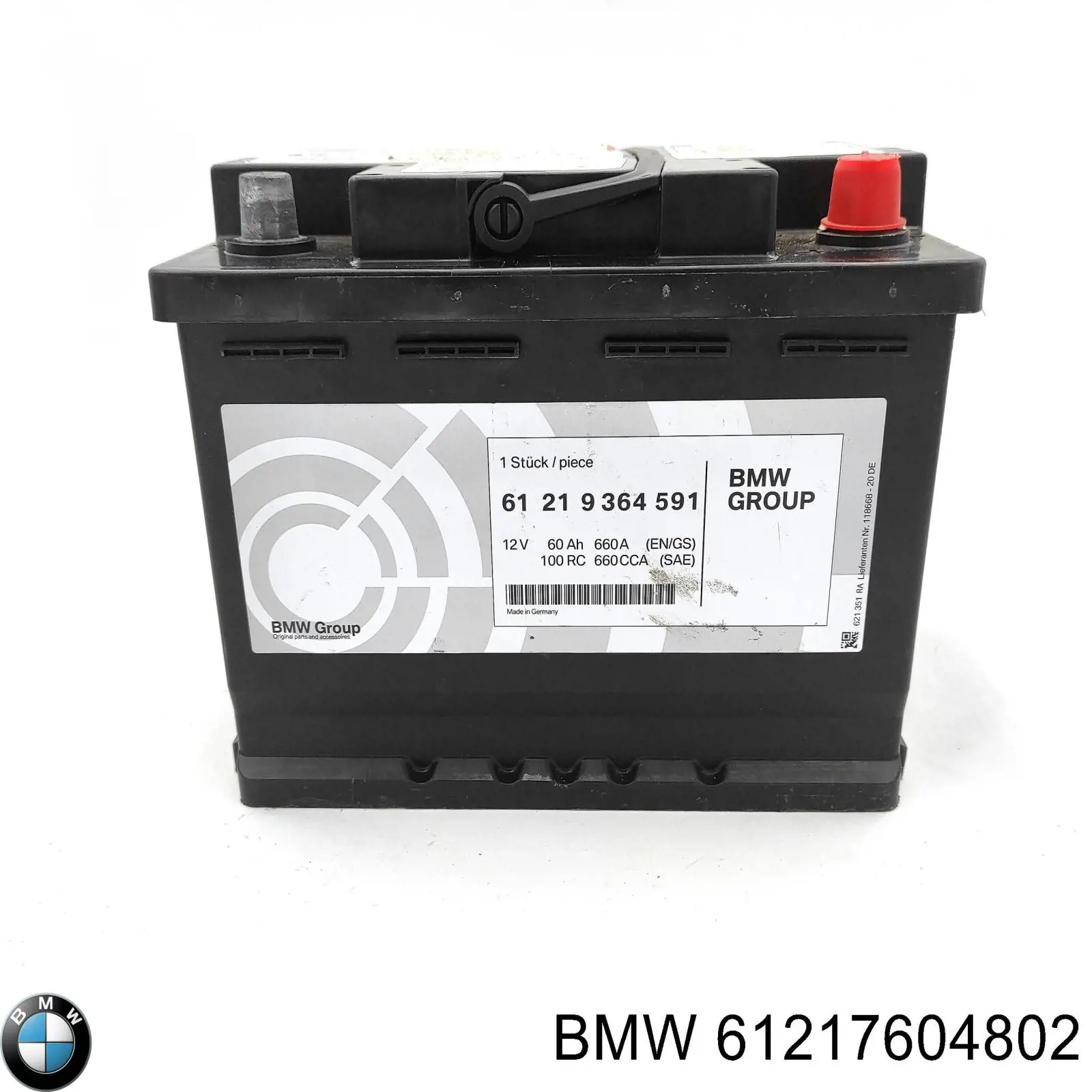 Batería de arranque BMW 61217604802 precio, desde 162,05 EUR