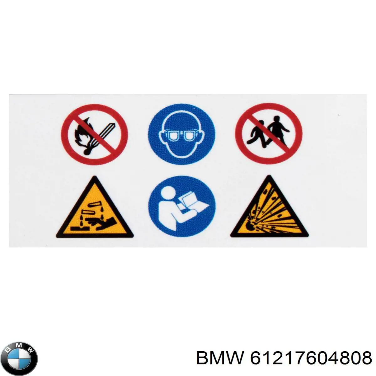 Batería 61217604808 BMW