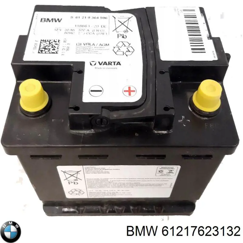 61217623132 BMW Batería Start-Stop