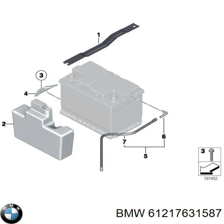 61217631587 BMW